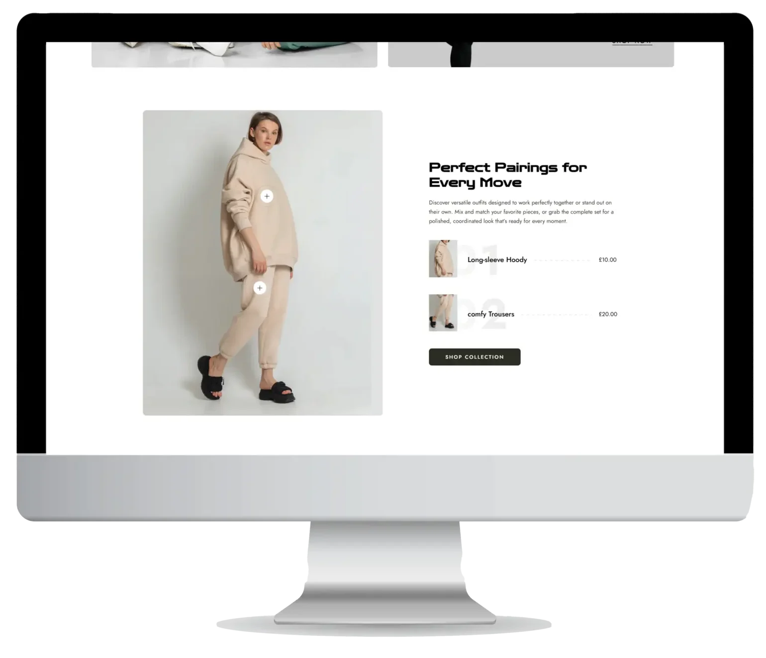 Fitness Products Section